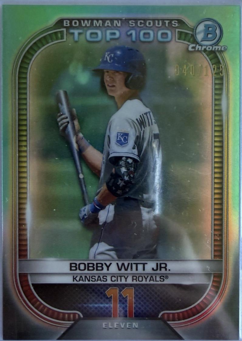 Bobby Witt Jr. [Aqua] #BTP-11