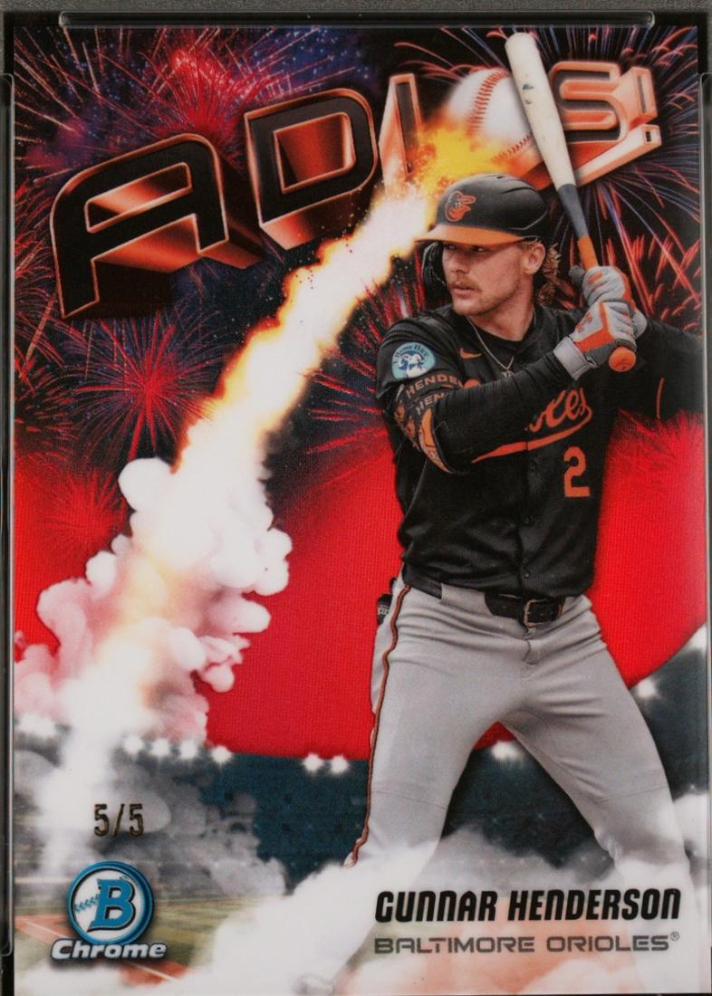 Gunnar Henderson [Red Refractor] #AD-9
