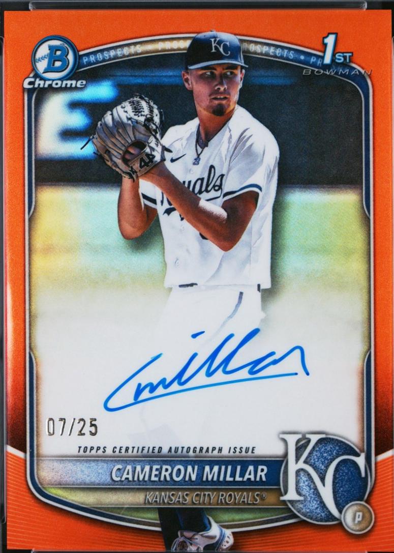 Cameron Millar [Orange Refractor] #CPA-CMI