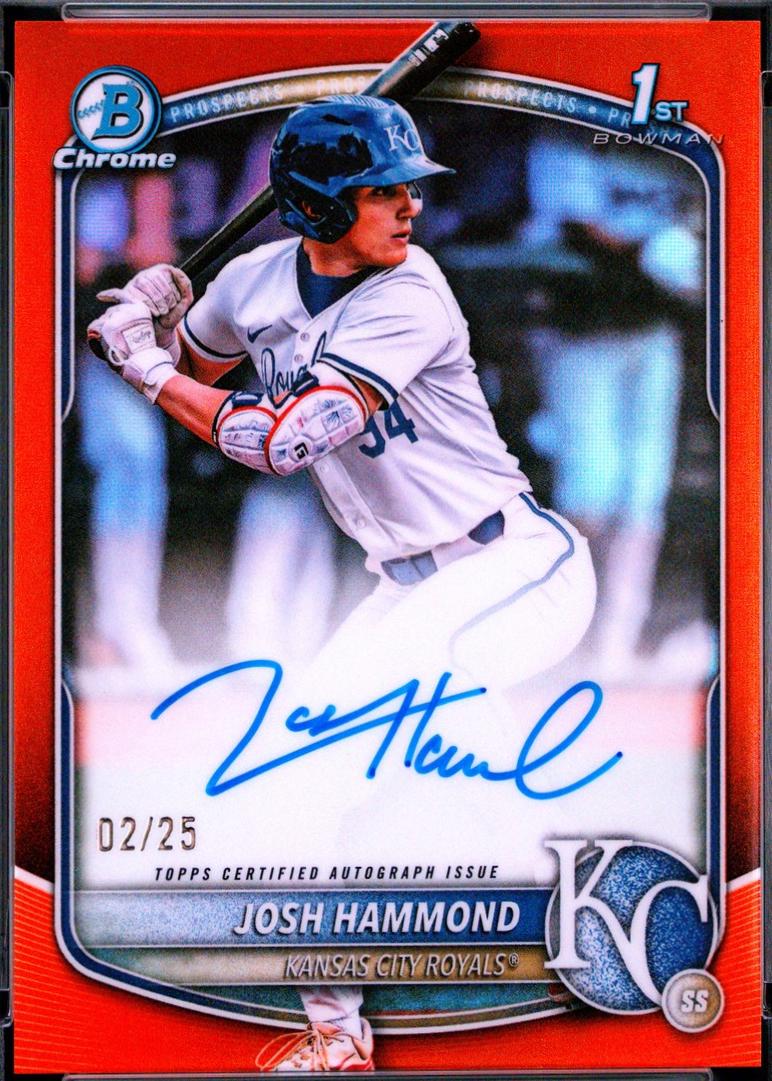 Josh Hammond [Orange Refractor] #CPA-JH
