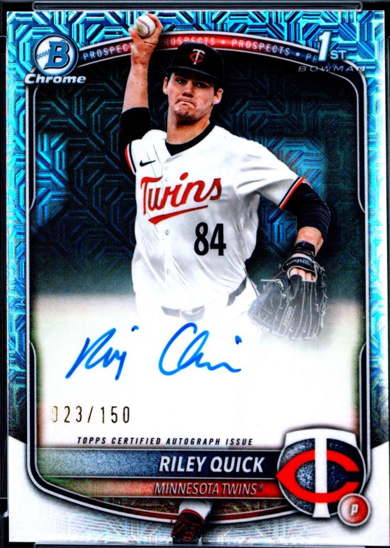 Riley Quick [Choice Refractor] #CPA-RQ