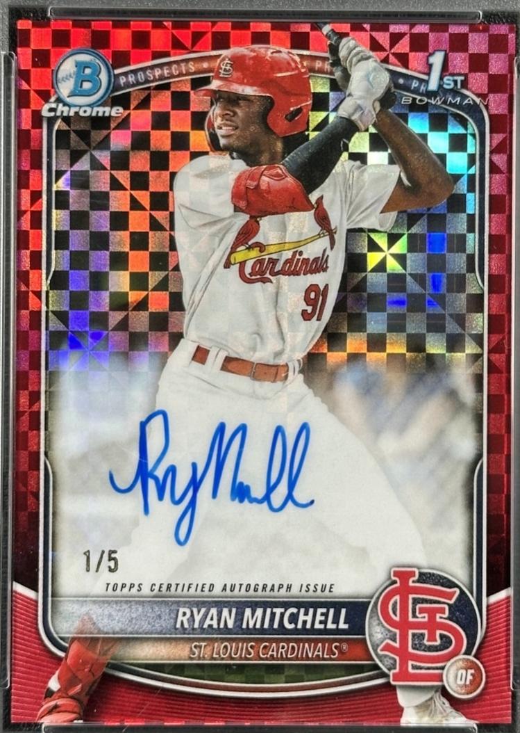 Ryan Mitchell [Red X-Fractor] #CPA-RM