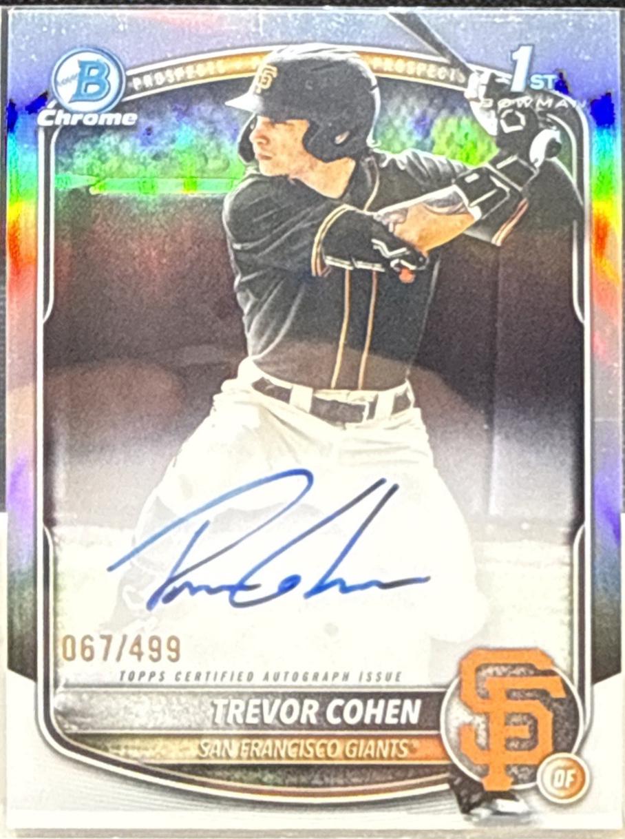 Trevor Cohen [Refractor] #CPA-TC