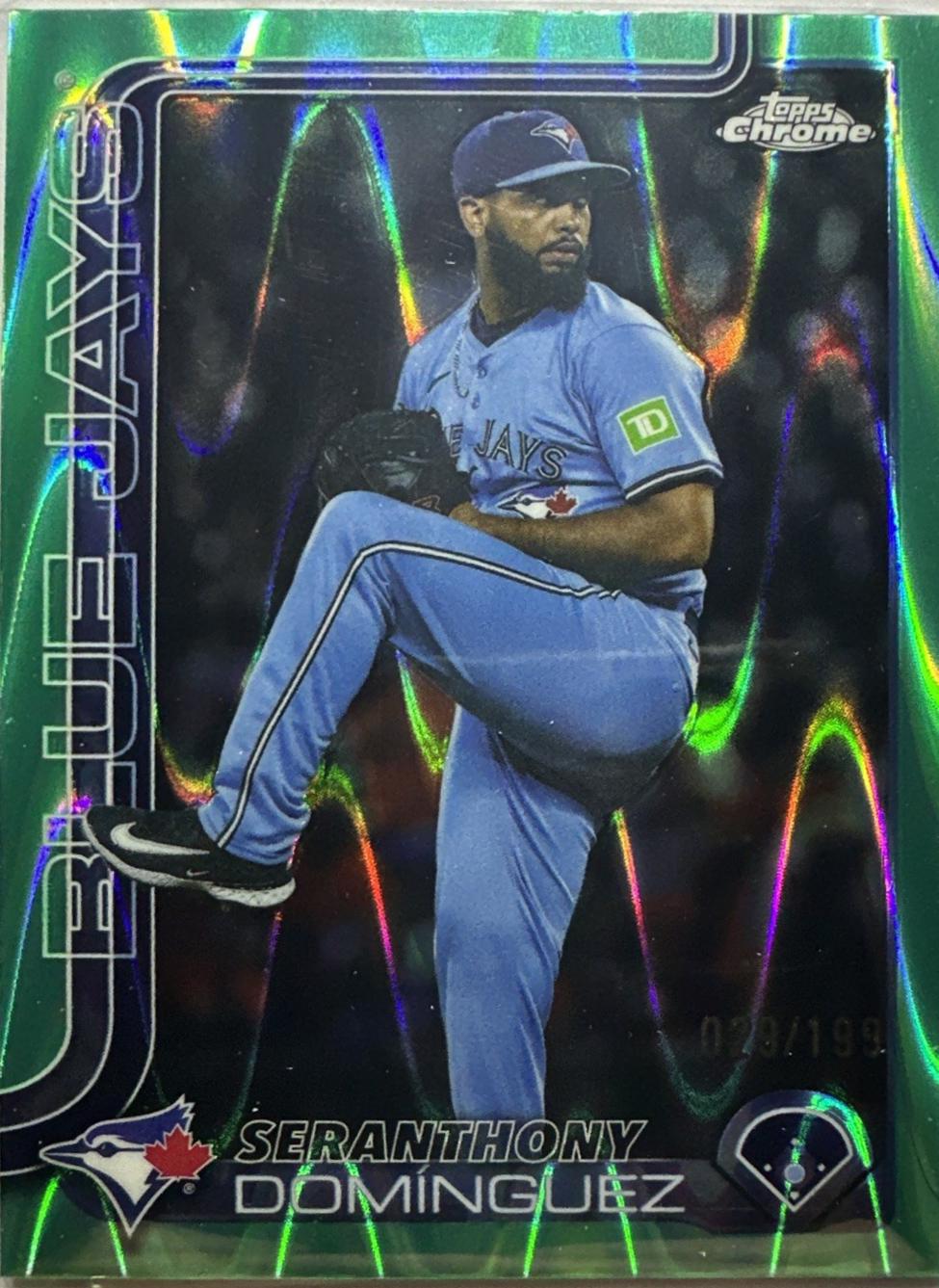 Seranthony Dominguez [Aqua RayWave Refractor] #USC100