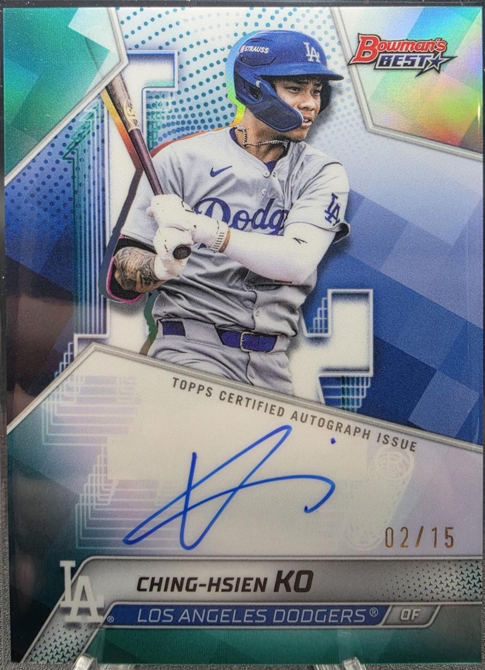 Ching-Hsien Ko [Teal Refractor] #B25-CKO