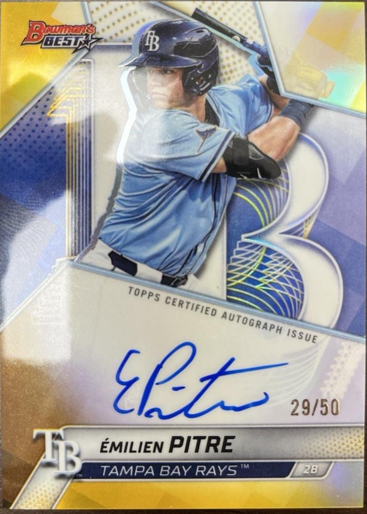 Emilien Pitre [Gold Refractor] #B25-EP