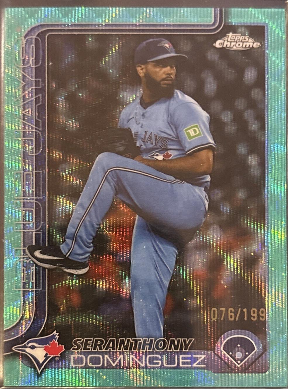 Seranthony Dominguez [Aqua Wave Refractor] #USC100