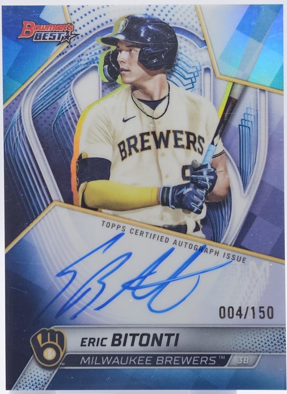 Eric Bitonti [Blue Refractor] #B25-EBI
