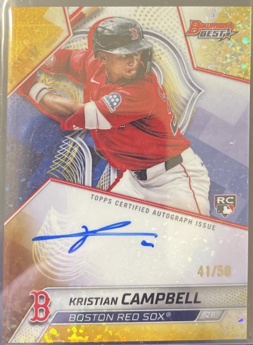 Kristian Campbell [Gold Mini-Diamond Refractor] #B25-KC