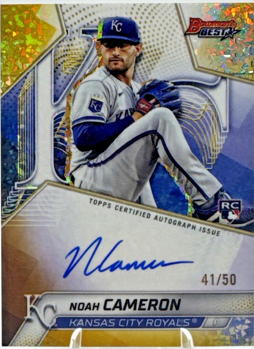 Noah Cameron [Gold Mini-Diamond Refractor] #B25-NC
