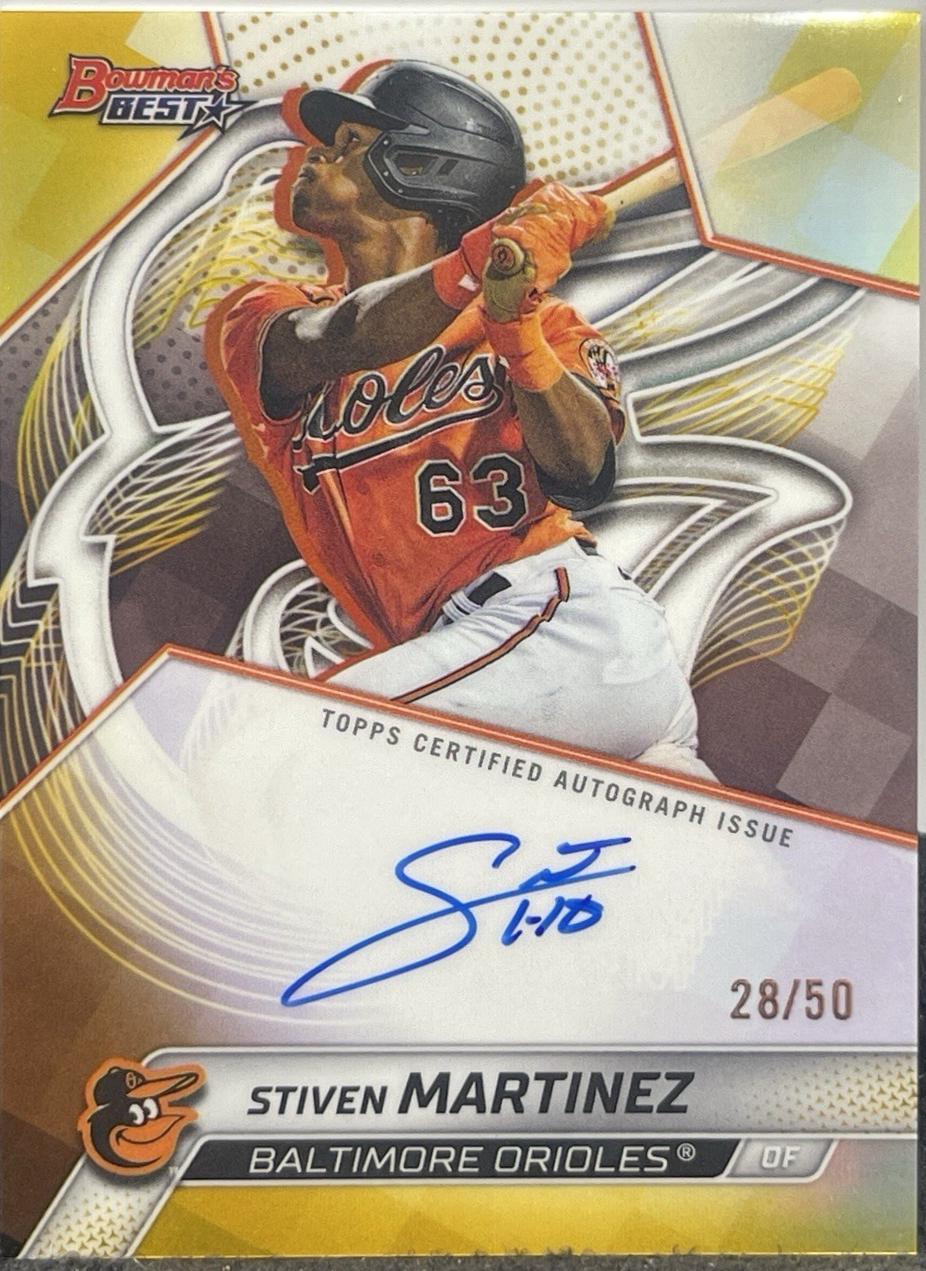 Stiven Martinez [Gold Refractor] #B25-SMA