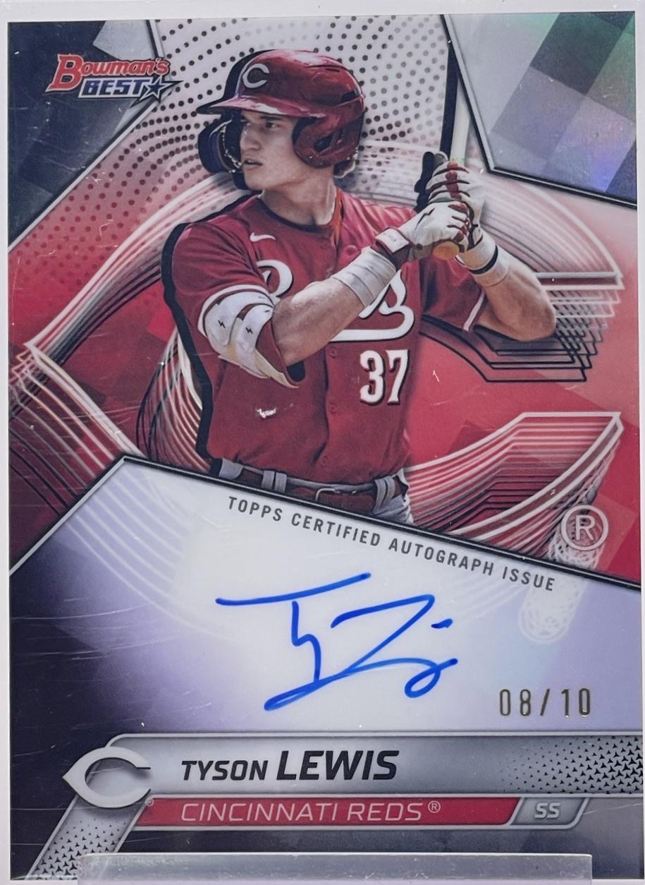 Tyson Lewis [Black Refractor] #B25-TLE