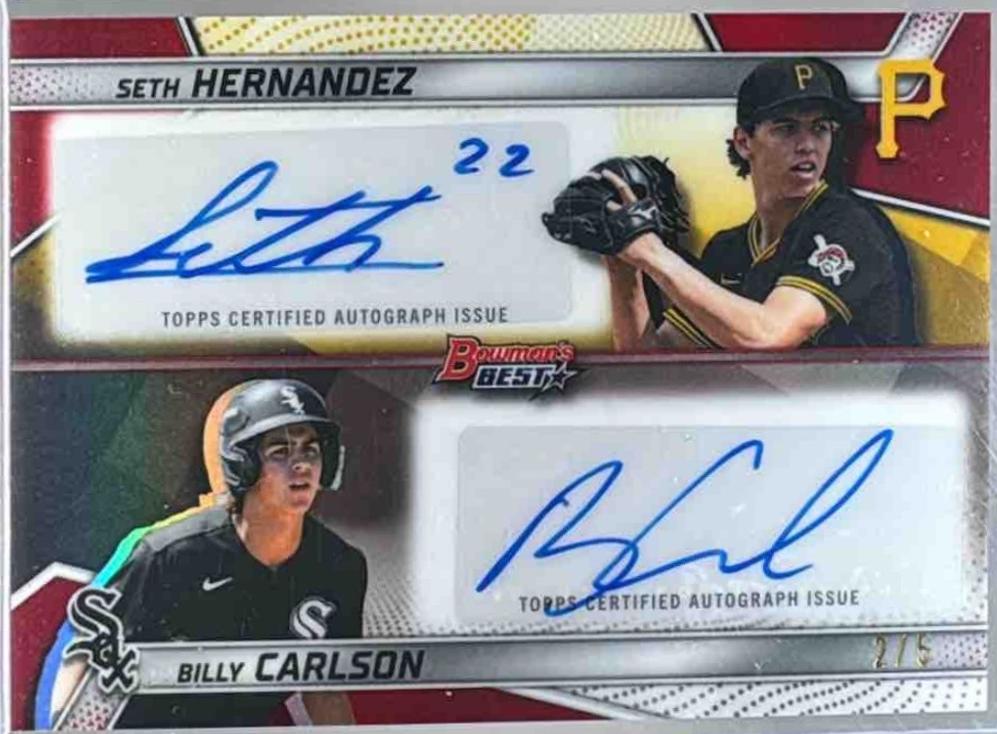 Billy Carlson / Seth Hernandez [Red] #DA-HC