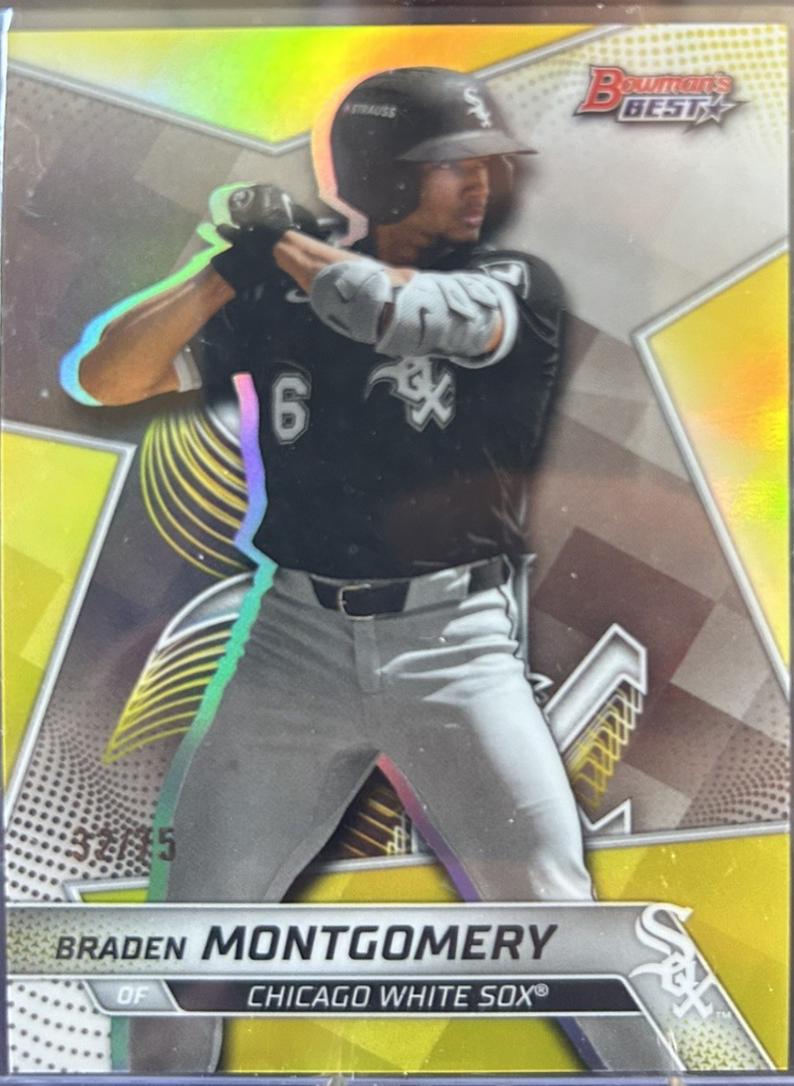 Braden Montgomery [Yellow Refractor] #TP-19