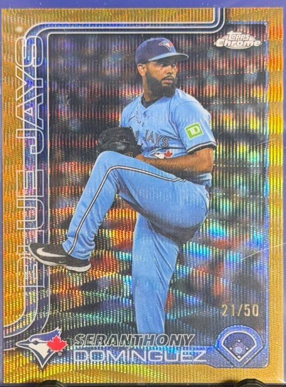 Seranthony Dominguez [Gold Wave Refractor] #USC100