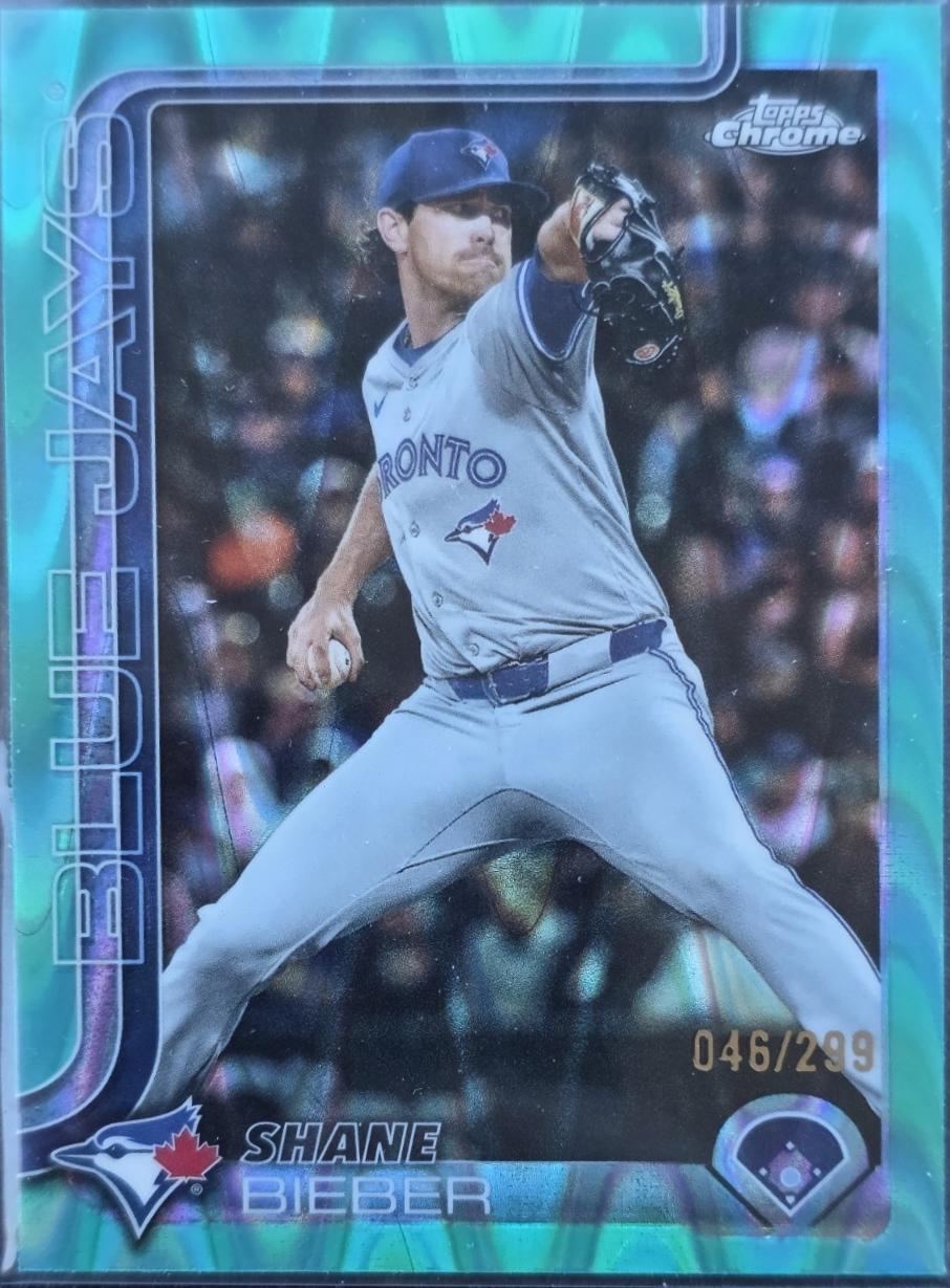 Shane Bieber [Aqua RayWave Refractor] #USC52