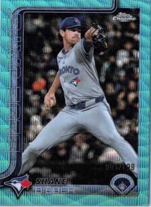 Shane Bieber [Aqua Wave Refractor] #USC52