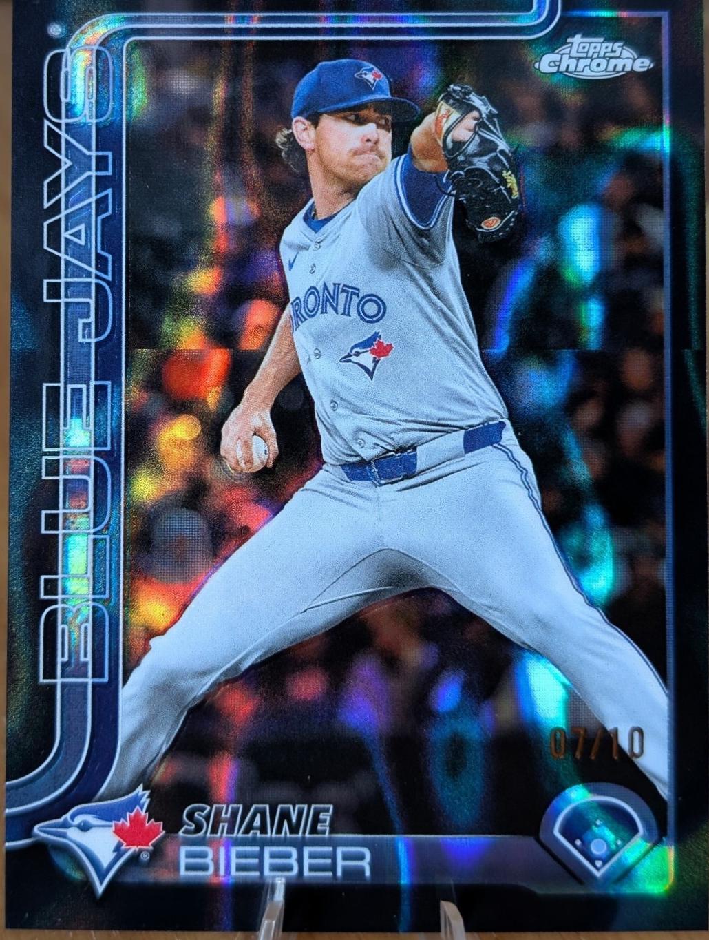 Shane Bieber [Black Refractor] #USC52