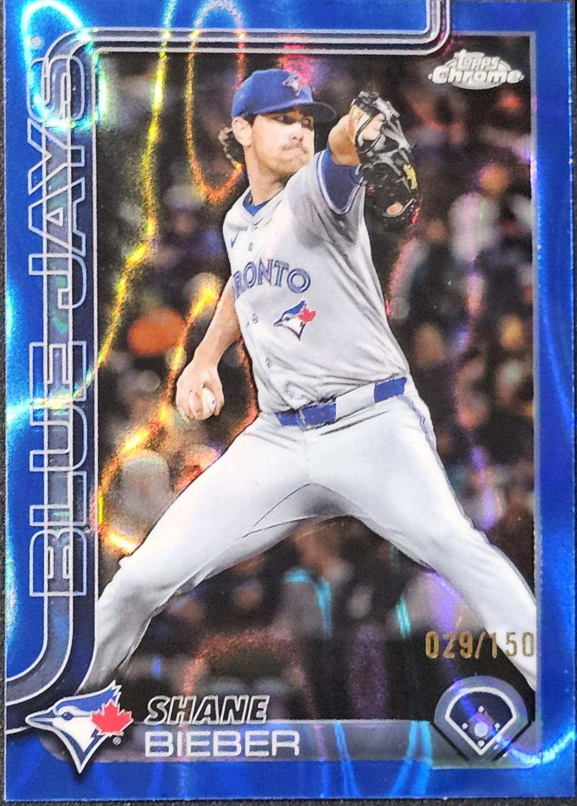 Shane Bieber [Blue Lava Refractor] #USC52