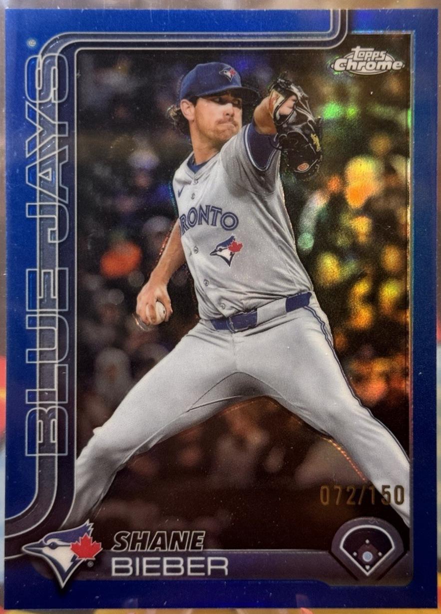 Shane Bieber [Blue Refractor] #USC52
