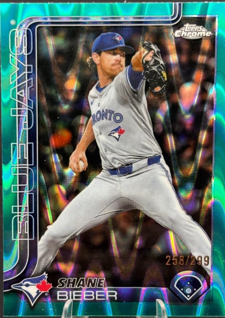 Shane Bieber [Teal RayWave] #USC52