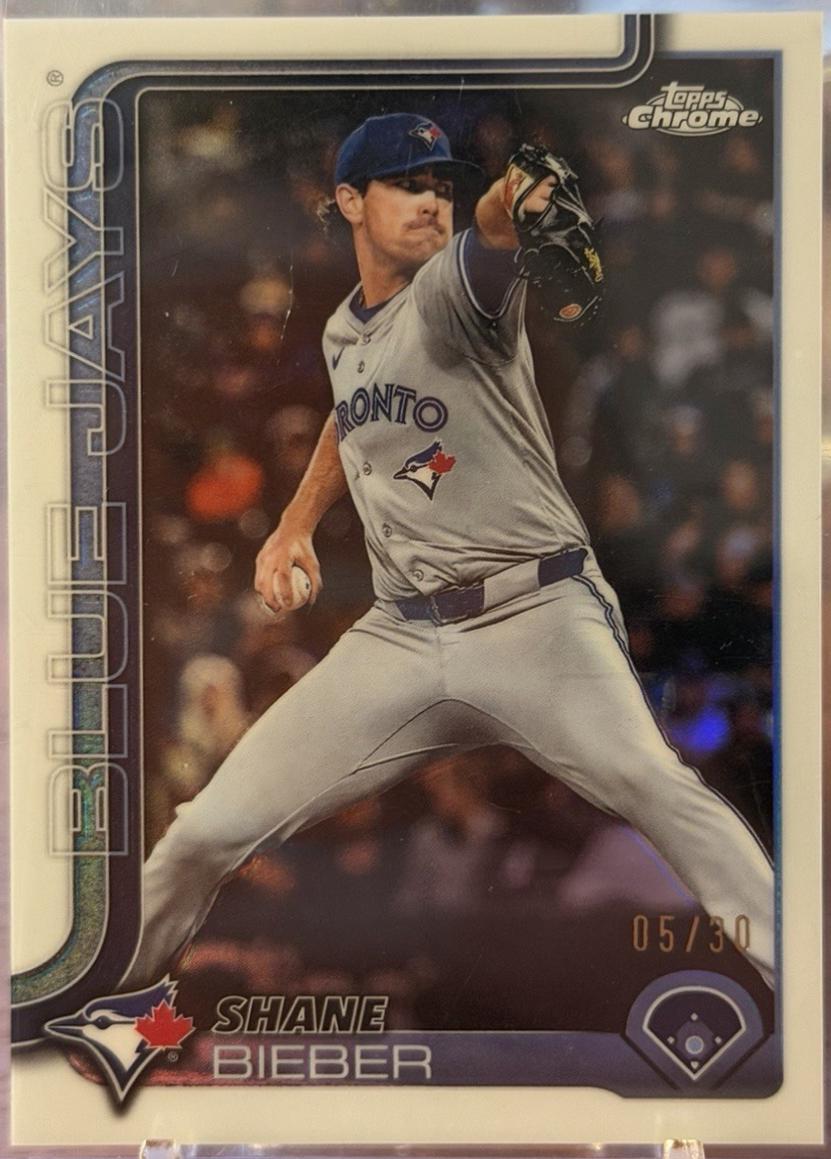 Shane Bieber [White Refractor] #USC52