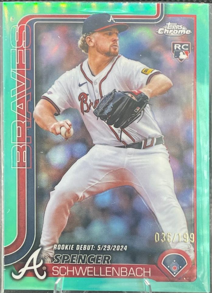 Spencer Schwellenbach [Aqua Refractor] #USC132