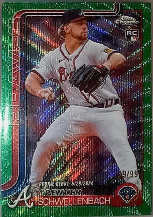 Spencer Schwellenbach [Green Wave Refractor] #USC132
