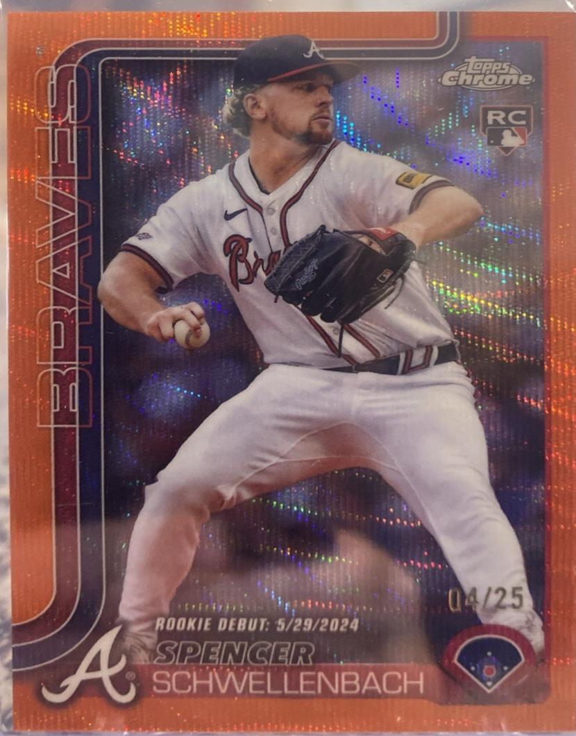 Spencer Schwellenbach [Orange Wave Refractor] #USC132