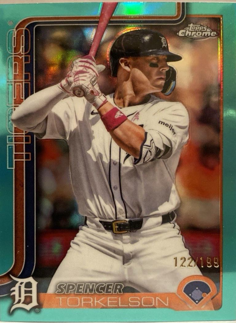 Spencer Torkelson [Aqua Refractor] #USC27