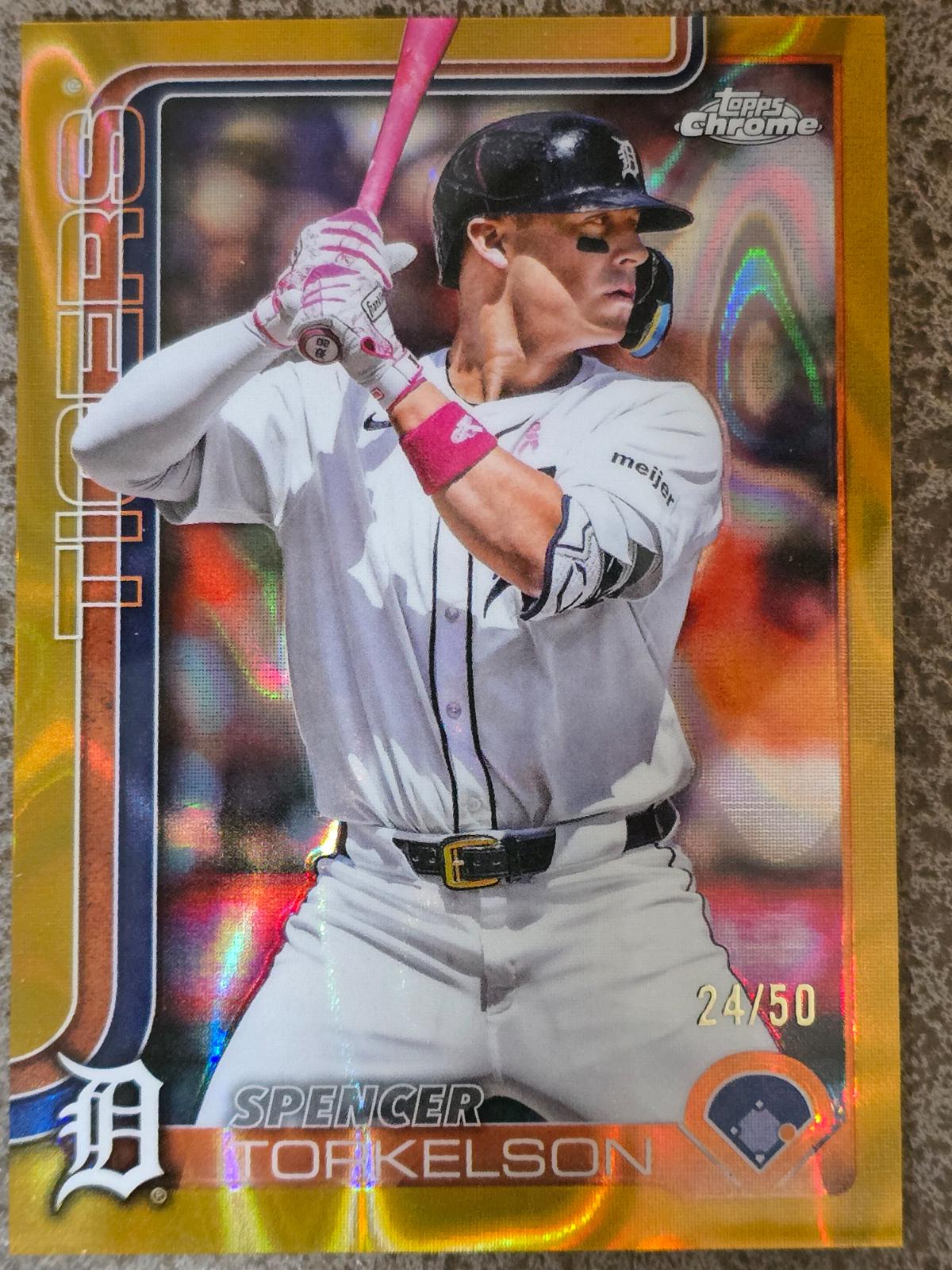 Spencer Torkelson [Gold Lava Refractor] #USC27