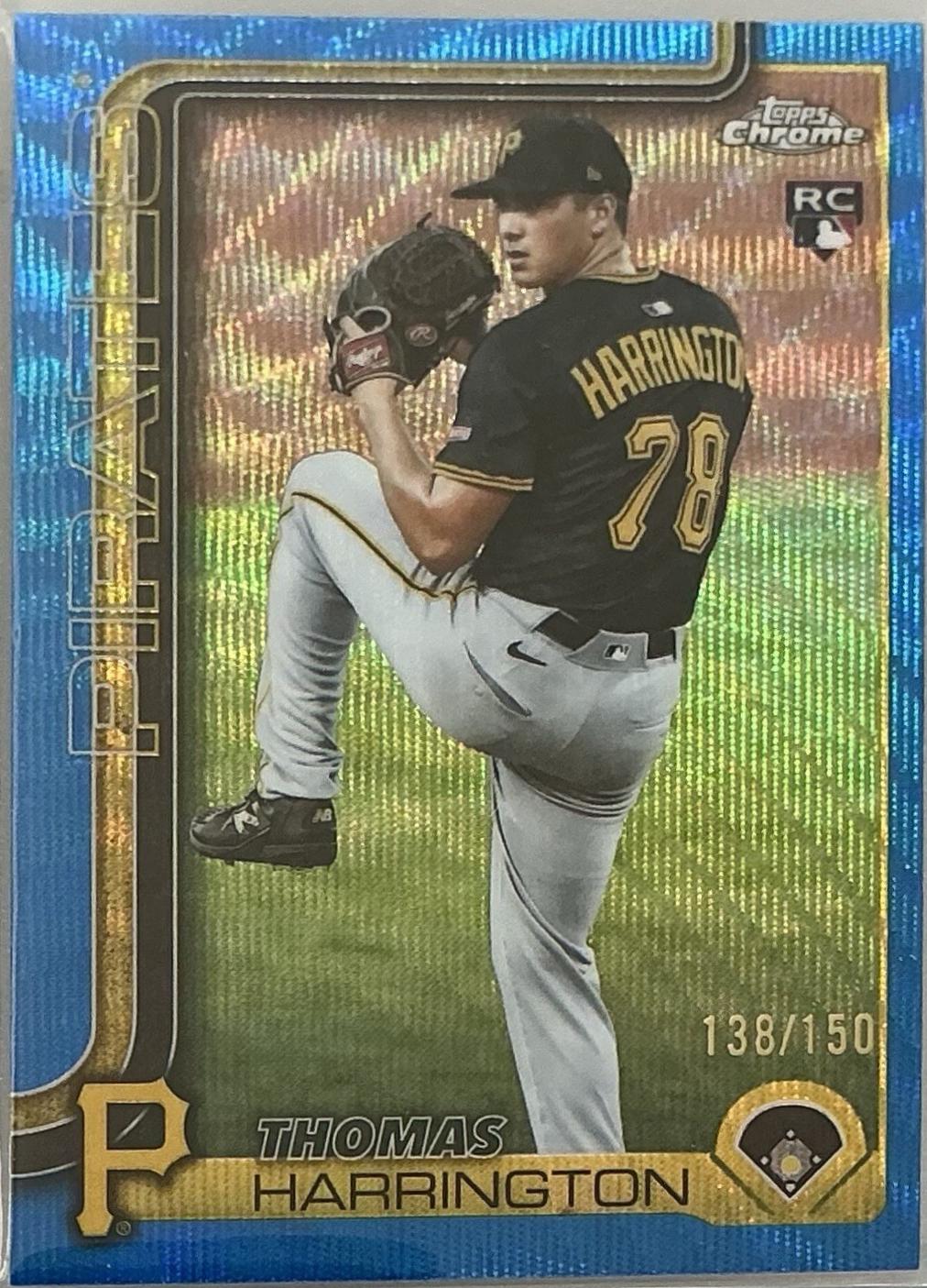 Thomas Harrington [Blue Wave Refractor] #USC177