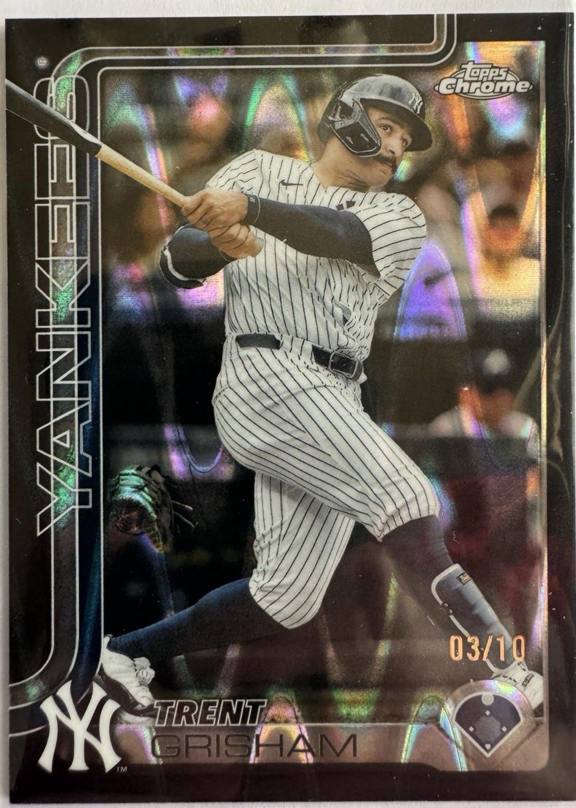 Trent Grisham [Black RayWave Refractor] #USC54