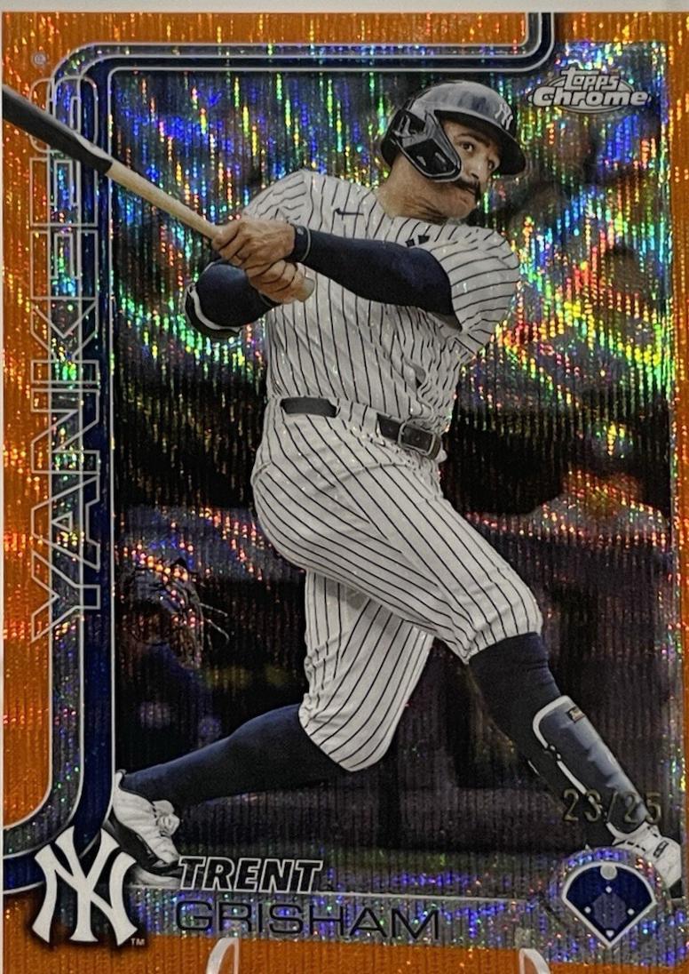 Trent Grisham [Orange Wave Refractor] #USC54
