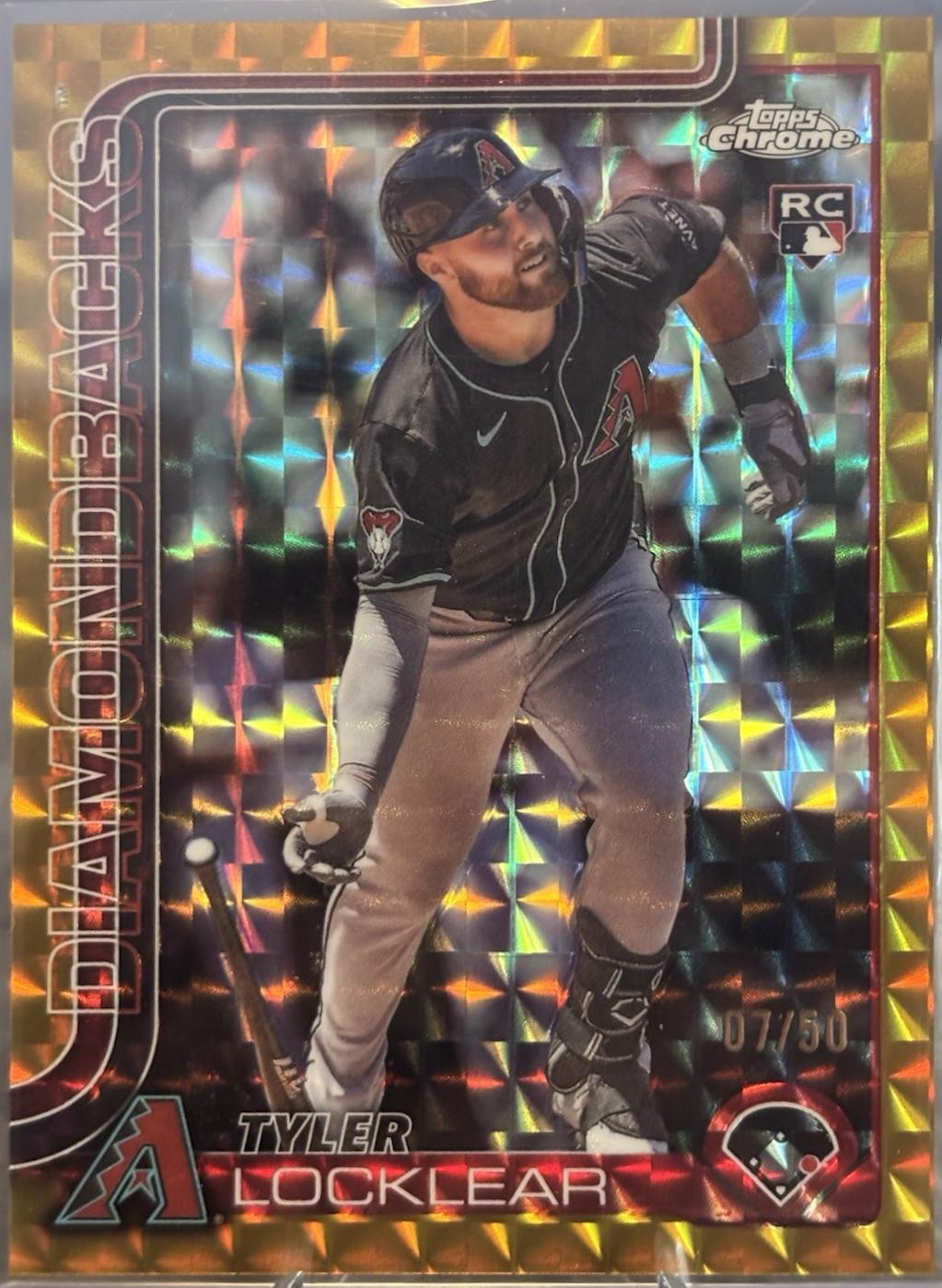 Tyler Locklear [Gold Geometric Refractor] #USC80