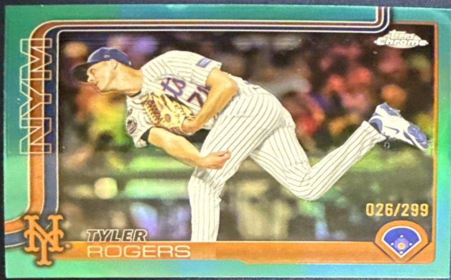 Tyler Rogers [Aqua Refractor] #USC148