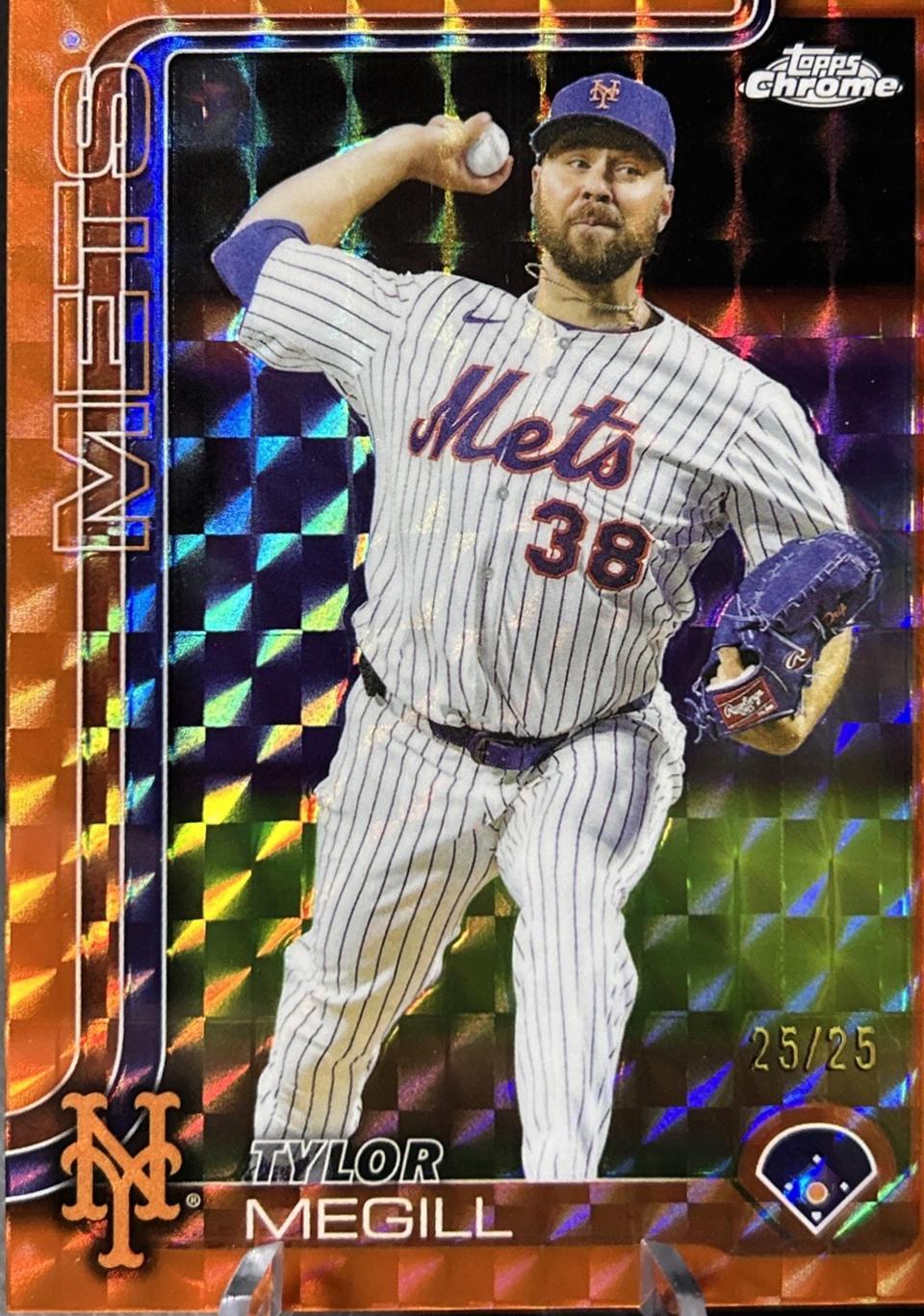 Tylor Megill [Orange Geometric Refractor] #USC153