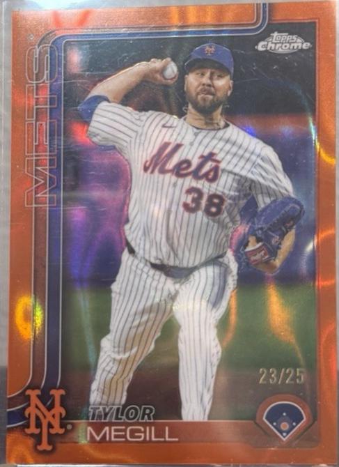 Tylor Megill [Orange Lava Refractor] #USC153