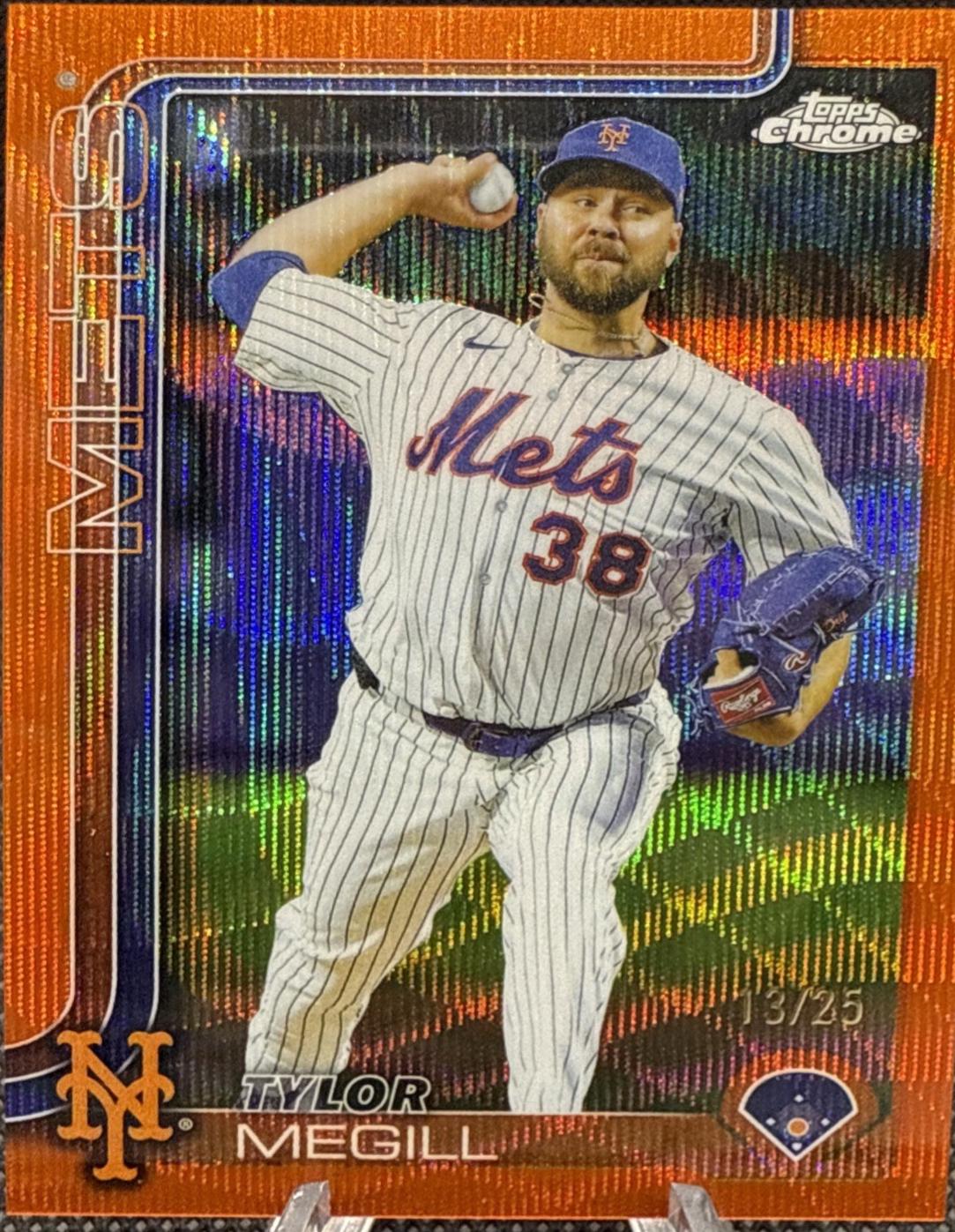 Tylor Megill [Orange Wave Refractor] #USC153