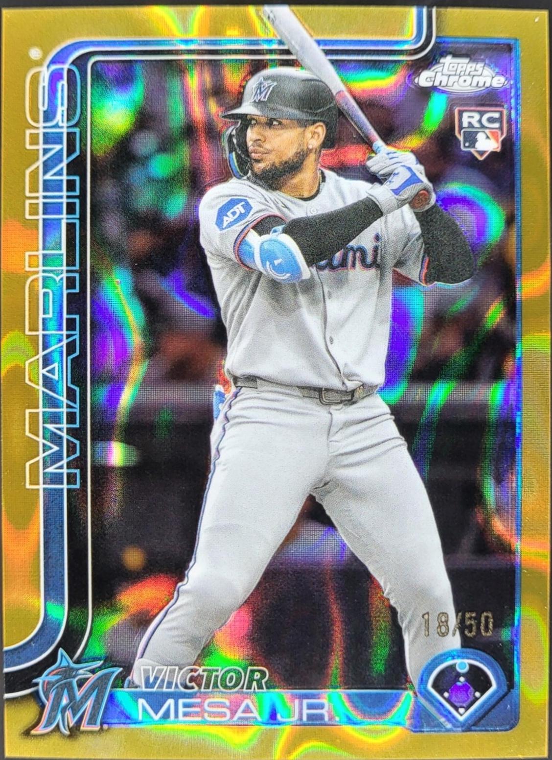 Victor Mesa Jr. [Gold Lava Refractor] #USC4