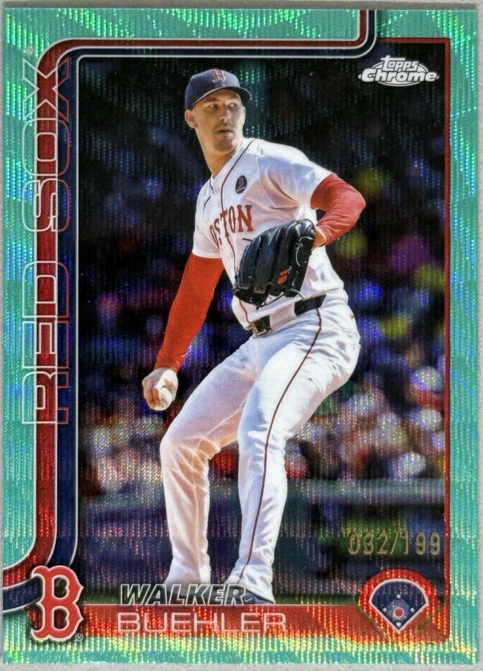 Walker Buehler [Aqua Wave Refractor] #USC55