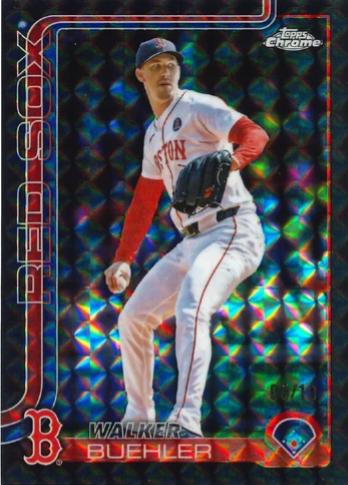 Walker Buehler [Black Geometric Refractor] #USC55