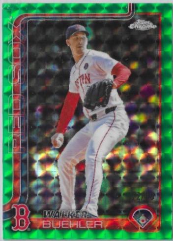Walker Buehler [Green Geometric Refractor] #USC55