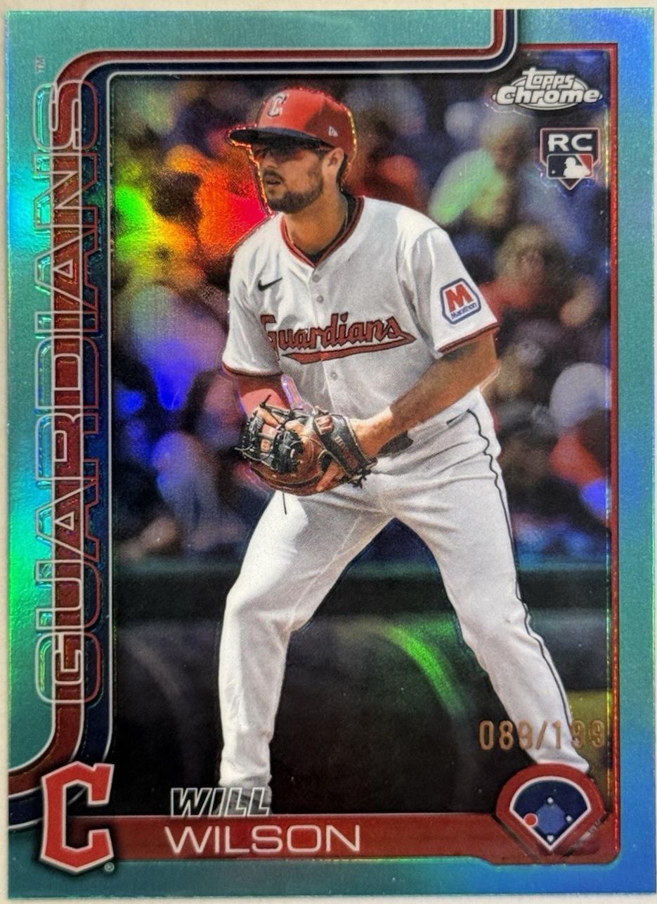 Will Wilson [Aqua Refractor] #USC187