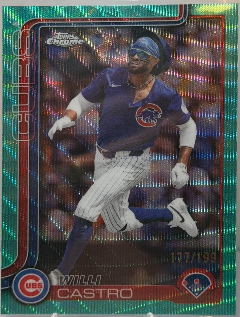 Willi Castro [Aqua Wave Refractor] #USC67