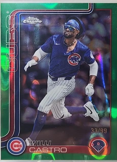 Willi Castro [Green Refractor] #USC67