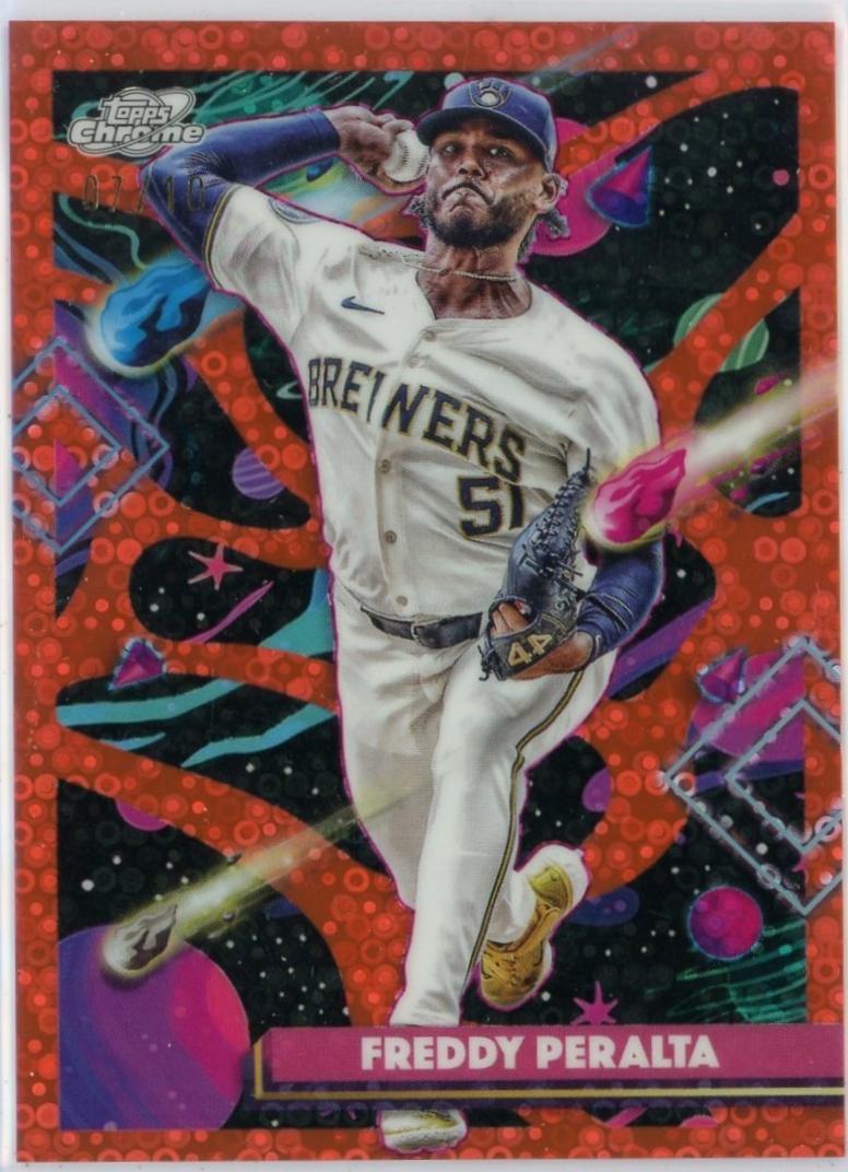 Freddy Peralta [Black Eclipse Refractor] #122
