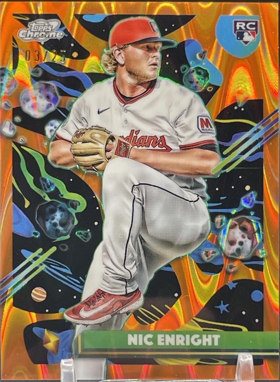 Nic Enright [Orange Galactic Refractor] #67