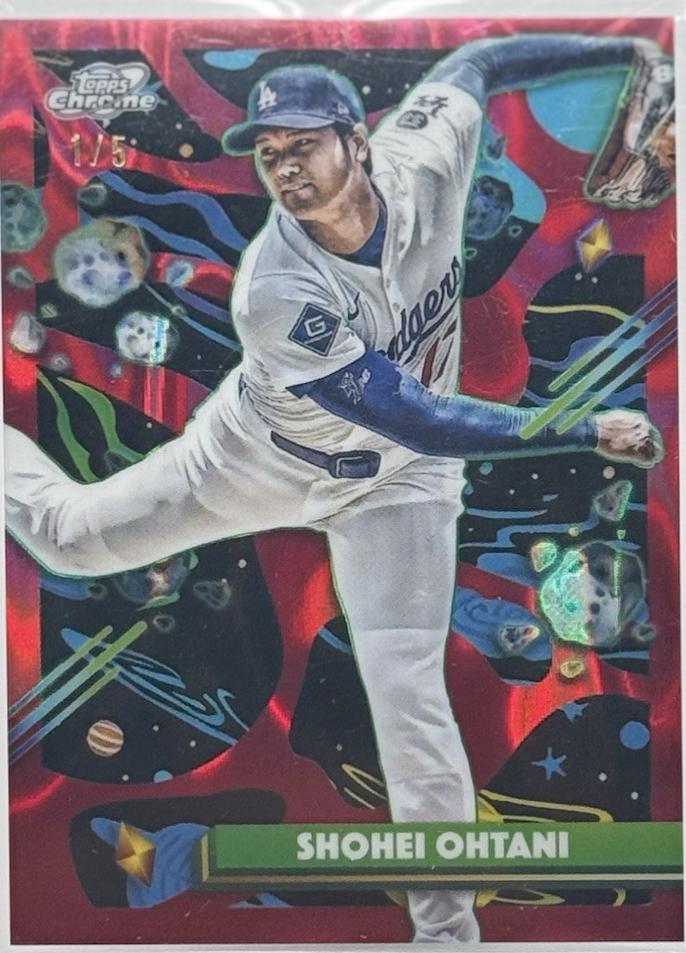 Shohei Ohtani [Red Flare Refractor] #56