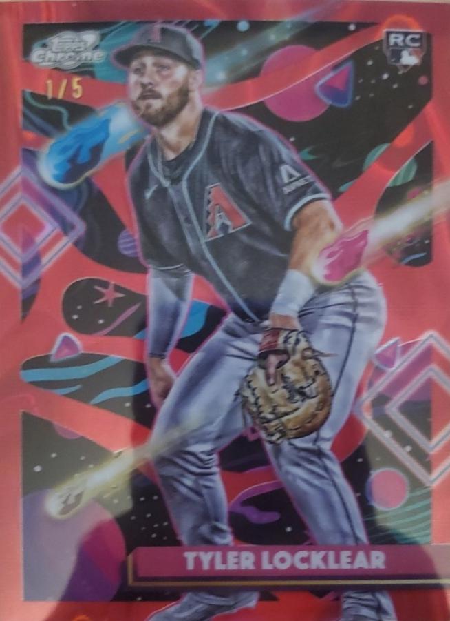 Tyler Locklear [Red Flare Refractor] #195